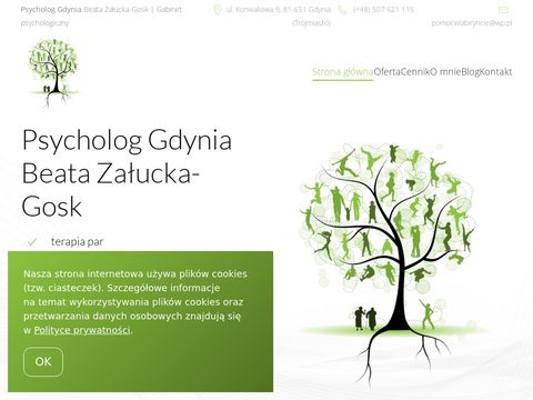 Pomocwlabiryncie.pl terapia dla par w Gdyni