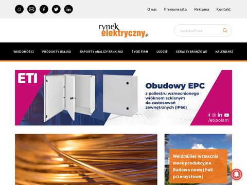 Rynekelektryczny.pl branża elektryczna w Polsce