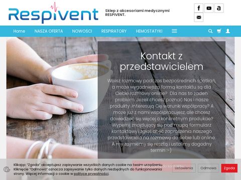 Respivent24.pl sklep ze sprzętem medycznym