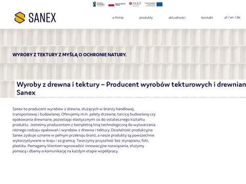 Sanex-lowce.pl - wyrobóy tekturowe