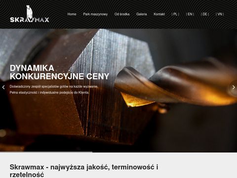 Skrawmax.pl - obróbka metali śląskie