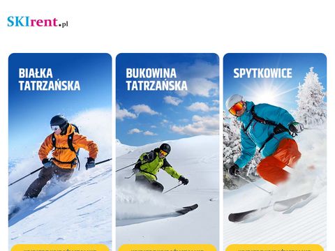 Skirent.pl wypożyczalnia sprzętu zimowego