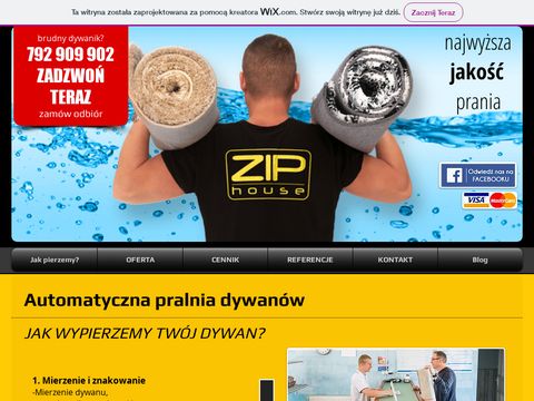 Ziphouse.pl czyszczenie dywanów Bydgoszcz