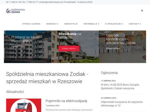Zodiakrzeszow.pl - nieruchomości sprzedaż