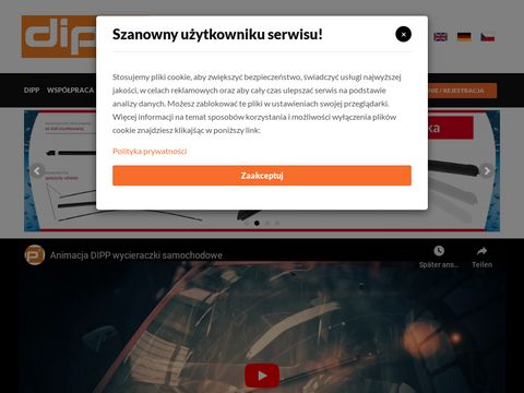 Dipp.com.pl producent wycieraczek