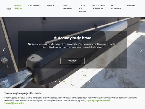 Ditex.com.pl automaty do bram