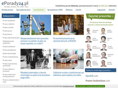 Eporady24.pl - pomoc prawnicza