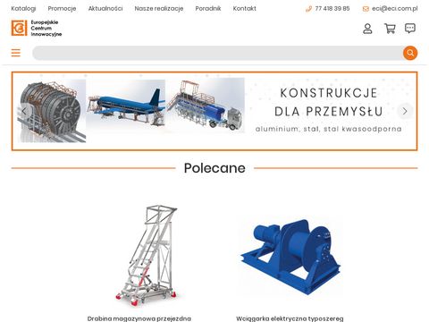 Eci.com.pl pojemniki na piasek wyposażenie przemysłu