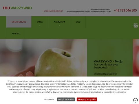 Fhuwarzywko.pl - dowóz warzyw i owoców