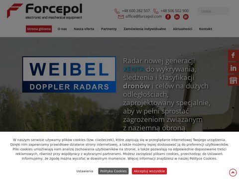 Forcepol.com - balistyczne systemy pomiarowe