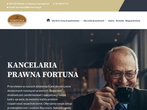 Ffortuna-krp.pl kancelaria radcy prawnego Gdańsk