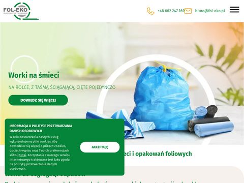 Fol-Eko.pl - worki na śmieci producent