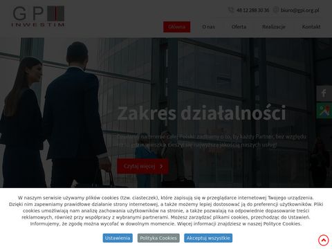 Gpi.org.pl - usługa nadzoru inwestorskiego