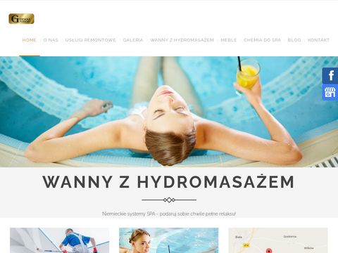 German-shop.pl - wanna z hydromasażem