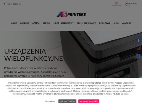 Asprinters.pl - naprawa drukarek Kraków