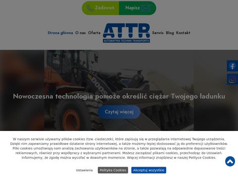 Attr.pl - wagi vei dla sortowni odpadów