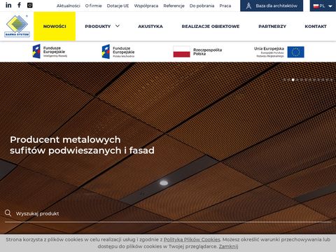 BarwaSystem.pl - sufity podwieszane cena