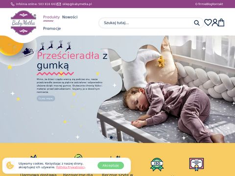 Babymetka.pl - zasłony do pokoju dziecięcego
