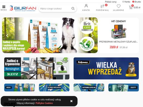 Biurfan.pl hurtownia papiernicza online