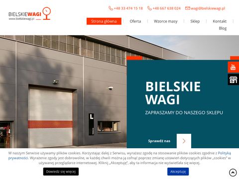 Bielskiewagi.pl - legalizacja wag