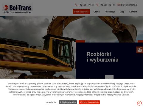 Bol-trans.com.pl - wymiana gruntu Starogard Gdański