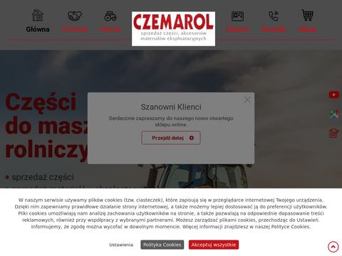 Czemarol.pl - części do kombajnów sklep