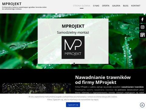Mprojekt-nawodnienia.pl - nawadnianie trawników