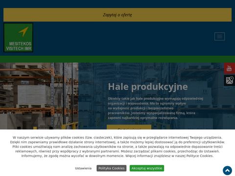 Mesitekos.com - barierki przemysłowe