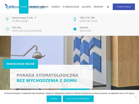 Milkowski-stomatologia.pl - implantologia Suwałki