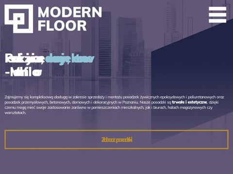 Modernfloor.pl - posadzki przemysłowe Poznań