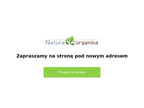 Naturaorganika.pl eko kosmetyki i zdrowa żywność