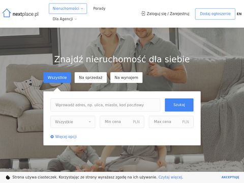 Nextplace.pl wyszukiwarka nieruchomości