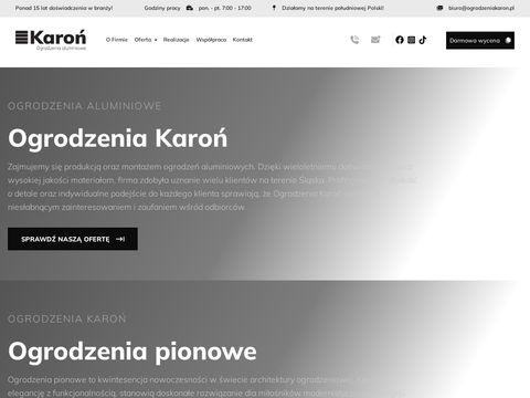 Ogrodzeniakaron.pl - zabezpiecz swój dom