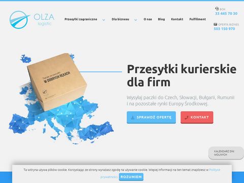 Olzalogistic.com paczki do Czech