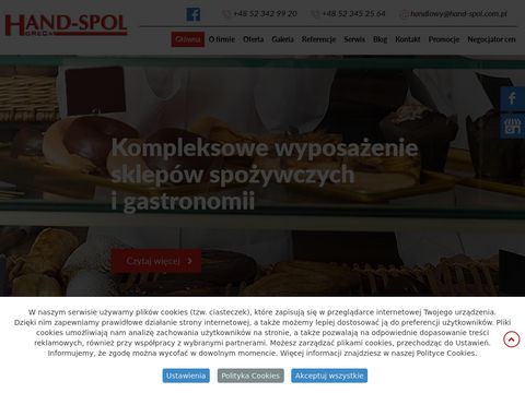 Hand-spol.com.pl - wyposażenie sklepów Bydgoszcz