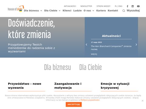 Houseofskills.pl szkolenia menedżerskie