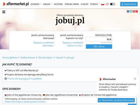 Jobuj.pl oferty pracy Częstochowa