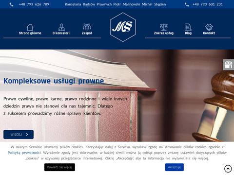 Kancelariaradcowms.pl - radca prawny Koszalin