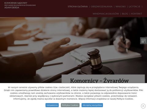 Komornikderdazyrardow.pl - kancelaria komornicza