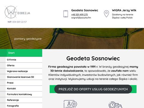 Wigra-geodezja.pl - geodeta Sosnowiec