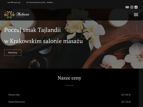 Thaimaliwan.pl salon masażu Kraków