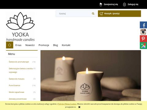 Yooka.pl - zapachowe świece sojowe