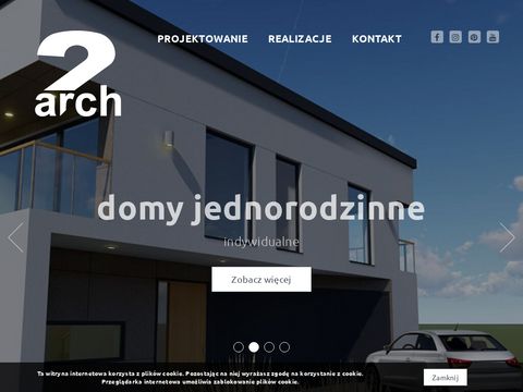 2arch.pl - projekty wnętrz Wrocław